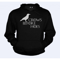 SUDADERA CROWS BEFORE HOES