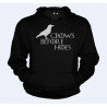 SUDADERA CROWS BEFORE HOES