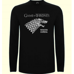 CAMISETA ML JUEGO DE TRONOS STARK