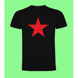 CAMISETA NIÑO ESTRELLA ROJA