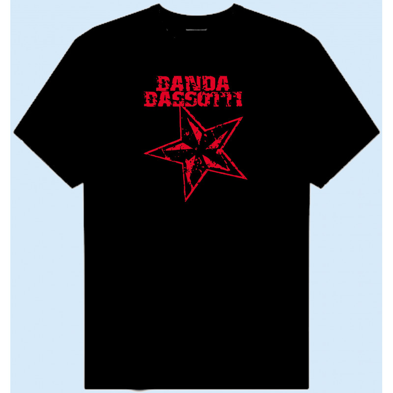 CAMISETA BANDA BASSOTTI ESTRELLA