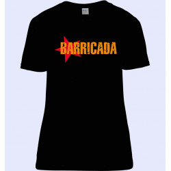 CAMISETA MUJER BARRICADA ESTRELLA