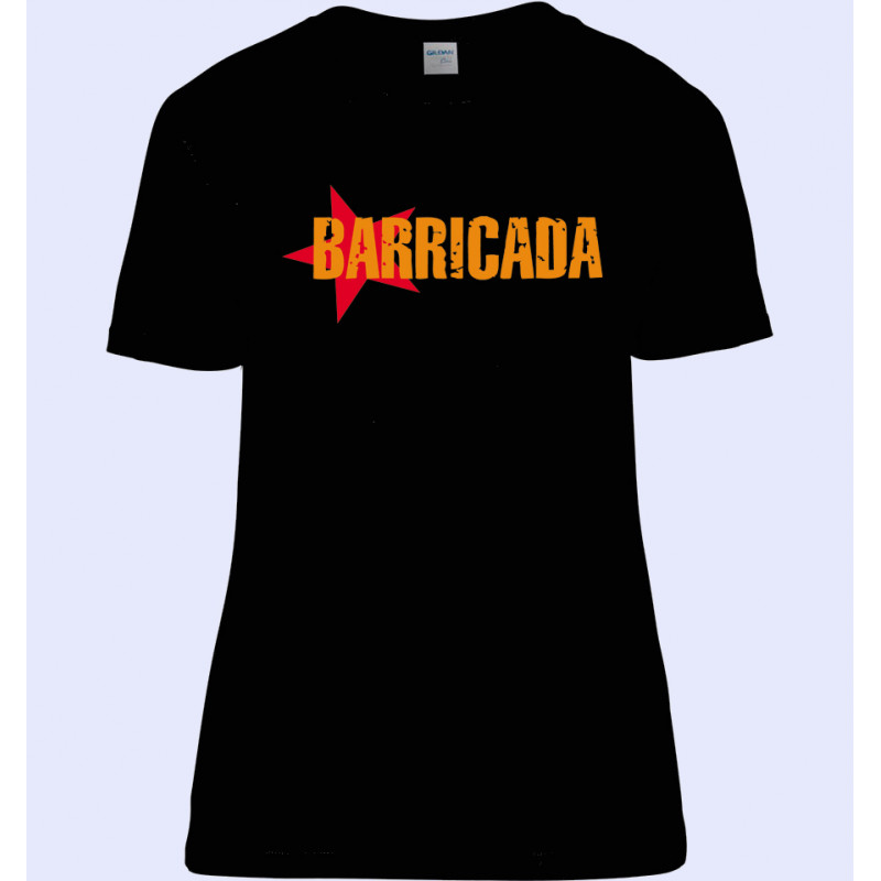 CAMISETA MUJER BARRICADA ESTRELLA