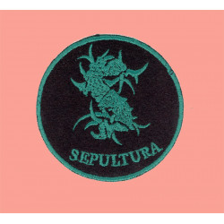 PARCHE BORDADO SEPULTURA