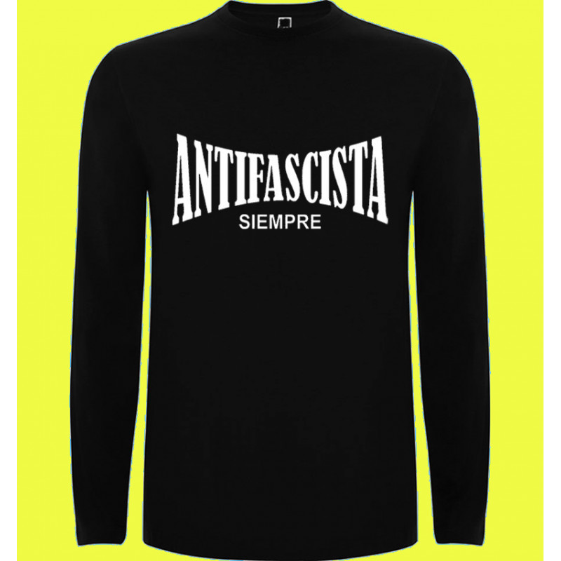 CAMISETA ML ANTIFASCISTA