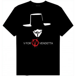 CAMISETA V DE VENDETTA