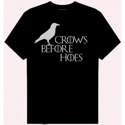 CAMISETA CROWS BEFORE HOES