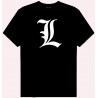 CAMISETA DEATH NOTE L