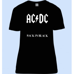 CAMISETA MUJER AC/DC BACK...