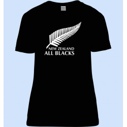 CAMISETA MUJER ALL BLACKS