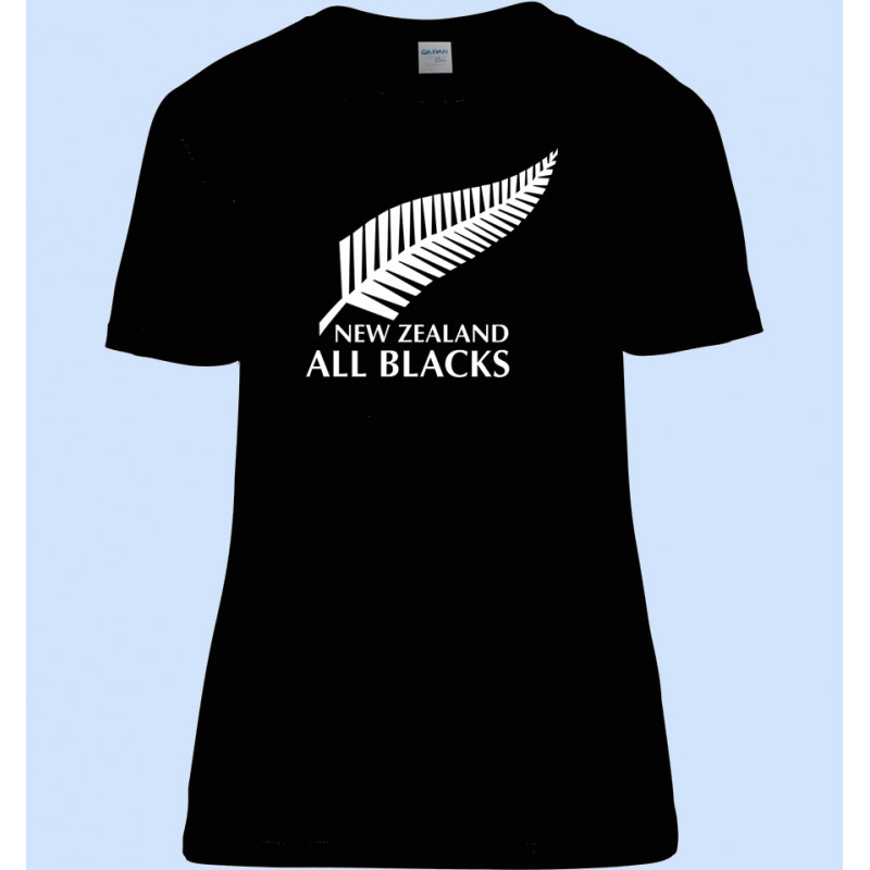 CAMISETA MUJER ALL BLACKS