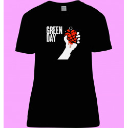 CAMISETA MUJER GREEN DAY