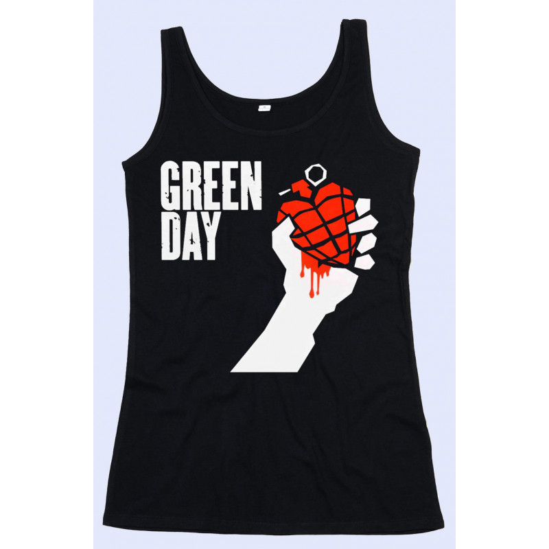 CAMISETA TIRANTES MUJER GREEN DAY