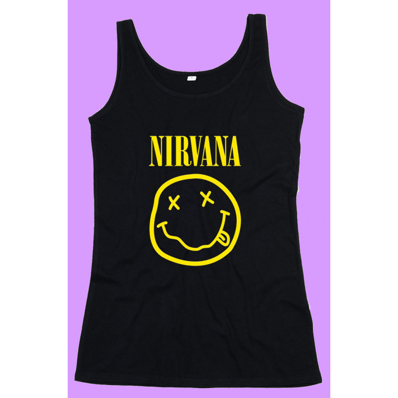 CAMISETA TIRANTES MUJER NIRVANA