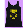 CAMISETA TIRANTES MUJER NIRVANA