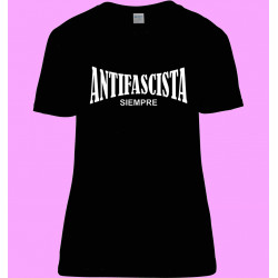 CAMISETA MUJER ANTIFASCISTA