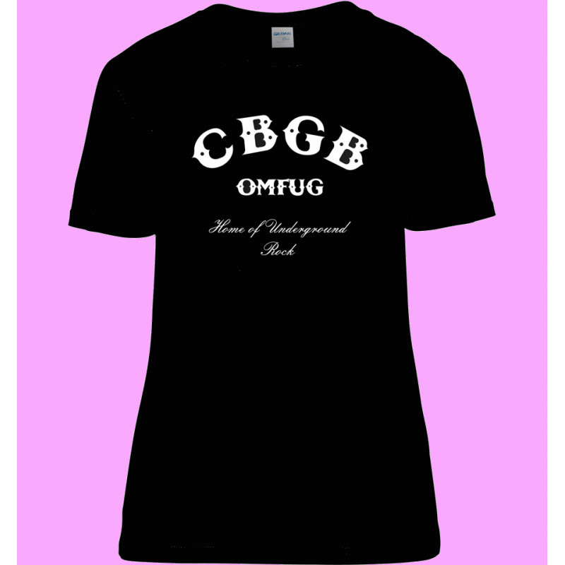 CAMISETA MUJER CBGB