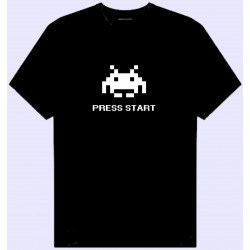 CAMISETA PRESS STAR SPACE INVADERS