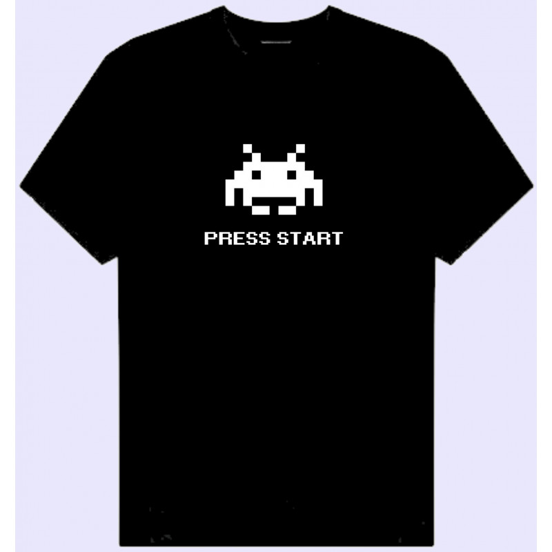 CAMISETA PRESS STAR SPACE INVADERS