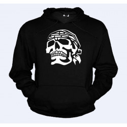 SUDADERA CALAVERA PIRATA