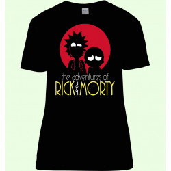 CAMISETA MUJER RICK & MORTY