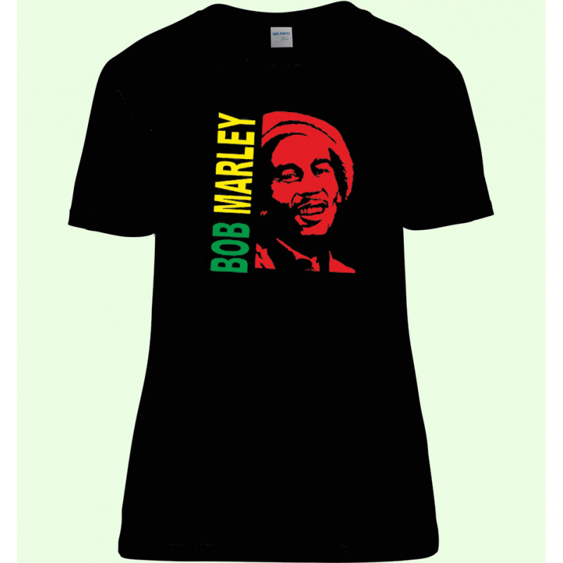 CAMISETA MUJER BOB MARLEY